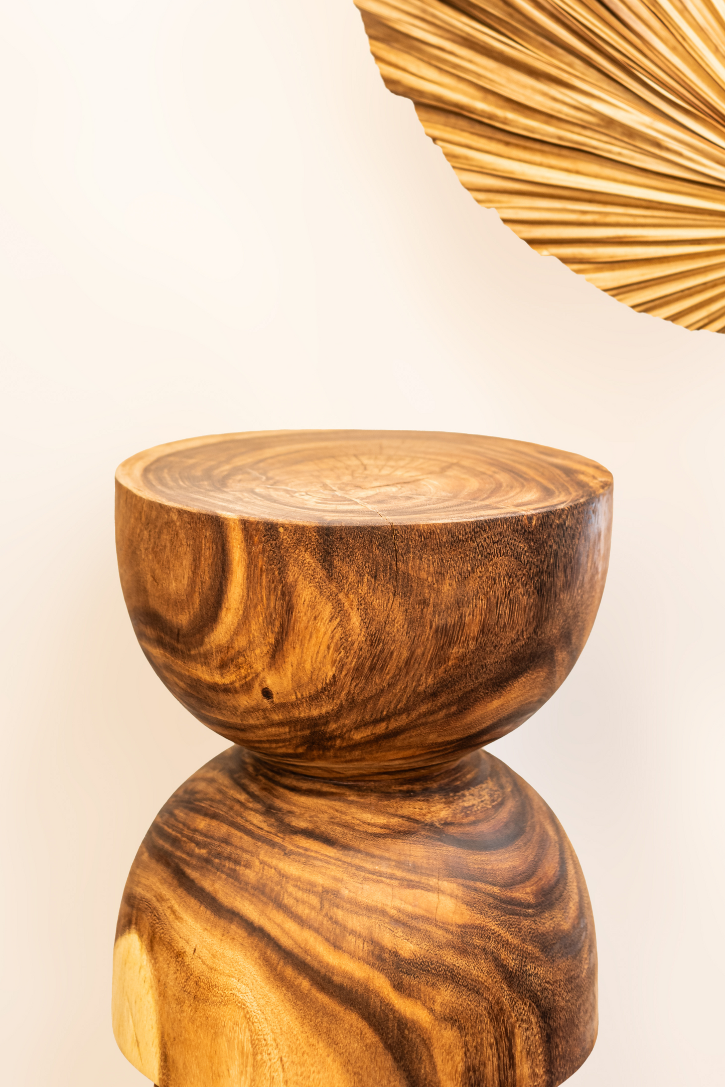 Low table in Suar wood