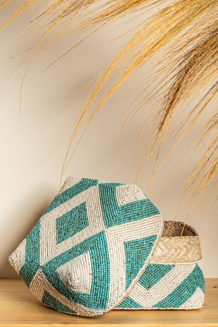 Bamboo and beads box