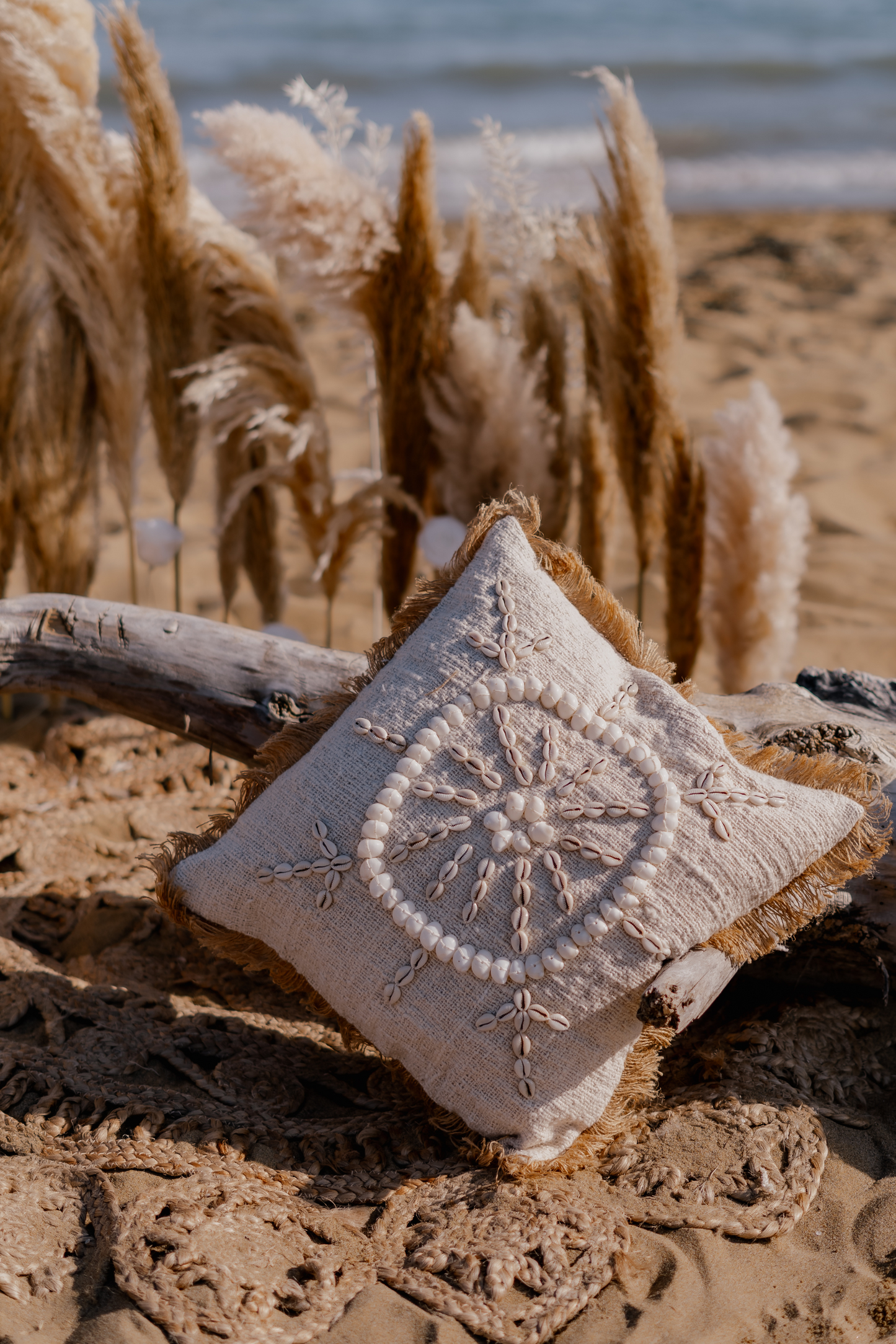 Cotton cushion cover and shells